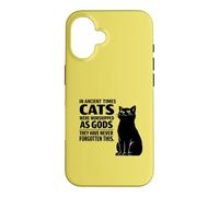 Cats Never Forgot They Were Gods Case for iPhone 16
