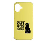 Cats Never Forgot They Were Gods Case for iPhone 16 Plus