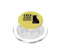 Cats Never Forgot They Were Gods PopSockets PopGrip for MagSafe