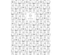 Cats Notebook - Lined Pages - A4 - Premium: (Black White Edition) Fun notebook 192 lined pages (A4 / 8.27x11.69 inches / 21x29.7cm)