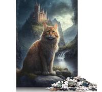 Cats on Alien Planet 500 Pieces Of Jigsaw Puzzle For Adults Puzzle Puzzle Sets For Family Educational Game Jigsaws 500pcs (52x38cm)