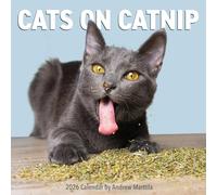 Cats on Catnip Wall Calendar 2026