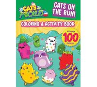 CATS ON THE RUN! - COLORING & ACTIVITY BOOK (Cats Vs Pickles)