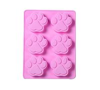 Cats Paw Footprint Mold Biscuit Cutting Module for Chocolate Candy Dog Treatsinteresting Biscuit Baking Silicone Paw Print Large