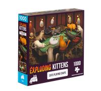Cats Playing Craps Jigsaw Puzzle (1000 piece)