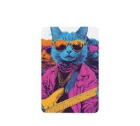 Cats Playing Together Car Air Fresheners 4 Pcs Hanging Scented Cards Fragrance Scented Cards For Car Aromatherapy Tablets