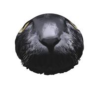 cats Print Shower Cap â€“ Reusable Hair Cap with Double Layer Protection, Breathable & Durable Bath Hat for Travel