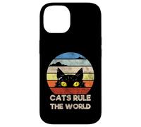 Cats Rule The World, Cool Funny Cats Graphic Cool Designs Case for iPhone 14