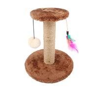 Cats Scratcher Post With FeatherTeaser Interactive Kitten SisalHemp Scratcher Toy Furniture Protectors