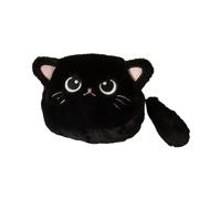 Cats Shaped Coin Purse Small Wallet Cosmetic Items Bag Change Purse Plush Coin Pouches with Zippers Makeup Bag for Womens Cats Pouches