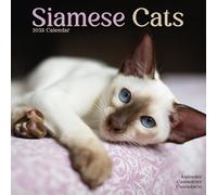 Cats - Siamese 2025 Square Wall Calendar | Animal, Cat, Pet Calendar: Original A
