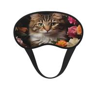 Cats Sleep Eye Mask, Soft & Comfortable for Men, Women, Comfortable Sleep Mask