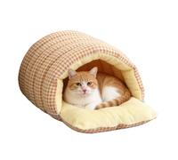 Cats Sleeping Bag Serving as Bed - Warm Pets Nest Bag - Puppy Rest Plush Bag,For Indoor Outdoor Winter Bedroom Living Room Apartment Balcony