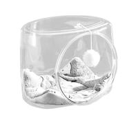 ＡＷＨＡＯ Cats Space Capsule Transparent Cute Pet Bed Sleeping DEN Cat Nest for Cats Kittens, Square