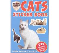 Cats Sticker Book - Animal Detectives