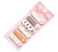 Cats Sticky Notebooks - Cute Animals Memo Notebooks Office Stationery | Kitty Page Marker, Desk Memo Accessory, School Supplies Organizer,
