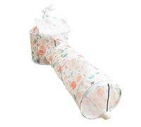 Cats Tunnel Cats Toy Playing Tunnels Tent House Hideaway Tube With Hole Plush For Small Animal Pet Rainbow Ball Foam Balls Pets Dog Training Treat Minis Interactive Soft Balls For Pet