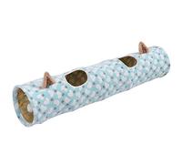 Cats Tunnel House Playtube Plush Soundable Toy Balls Kitten Interactive Bedding Toy Tunnels For Indoor Cats Large Bed For Indoor Foldable