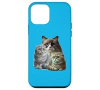 Cats: Two Scottish Folds & One Birman Case for iPhone 12 mini