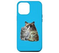 Cats: Two Scottish Folds & One Birman Case for iPhone 12 Pro Max