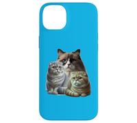 Cats: Two Scottish Folds & One Birman Case for iPhone 14 Plus