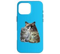 Cats: Two Scottish Folds & One Birman Case for iPhone 16 Pro Max