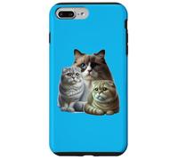 Cats: Two Scottish Folds & One Birman Case for iPhone 7 Plus/8 Plus