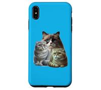 Cats: Two Scottish Folds & One Birman Case for iPhone XS Max
