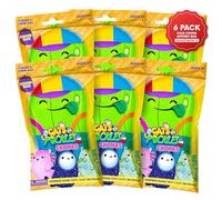 Cats vs Pickles - Mystery Bags - Chonks - 6pk Set B - Gold Wave - Bean Filled Plushies! Great for Stocking Stuffers, Advent Calendars, for Kids, Boys, & Girls.