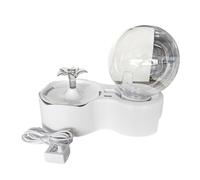 Cats Water Fountain With 2300mL Filtered Automatic Dog Water Dispenser For Various Pet Indoor Safe To Use Cats Fountains Drinking Water Bowl Quiet Small Pet Automatic Water Dispenser Small