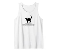 Cats Were Worshipped as Gods; They Have Not Forgotten This Tank Top