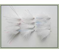 Cats Whiskers Trout Flies, Blue and red fash 12 Pack, Barbed or Barbless Size 10 (Barbed)