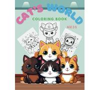 CAT'S WORLD: Coloring Book