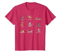 Cats Yoga Funny cats in yoga poses yoga T-Shirt