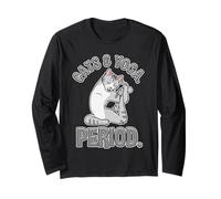Cats Yoga Meditation Humor Relaxation Flexibility Long Sleeve T-Shirt