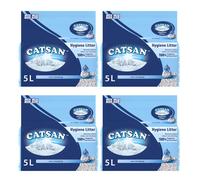 CATSAN Hygiene Cat Litter - 4 Pack of 5L Bags for Enhanced Odour Contr