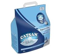 CATSAN Hygiene Cat Litter 5L - Non-Clumping, Odour Control, Low Dust Formula, Suitable for Adult Cats and Kittens