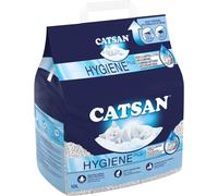 Catsan Hygiene Non-Clumping Cat Litter, 100 Percent Natural, Absorbent, 10 Litre, White