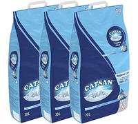 Catsan Cat Litter Hygiene Non-Clumping - 3 x 20 L