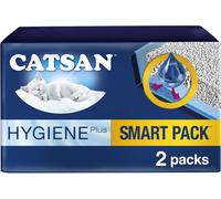 CATSAN - Hygiene plus Non-Clumping Adult Cat Litter and Kitten Litter - with Lin