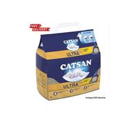 Catsan Ultra Plus Clumping Cat , extra absorbent, Pack of 3 (3 x 5 L)