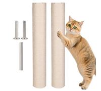 catScratch Post - 30x7x7cm Sisal Scratching Tower, Tall Stable catClawing Post, Interactive catFurniture | Hassle-Proof Protects Claws Furniture, Provides Stress Relief and Exercise for Cats