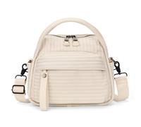 CATSEA Women's Elegant Solid Color Shoulder Bag Fashionable Zipper Crossbody Bags Soft Top Handle Handbag Purse