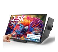 Catsights - Portable Touch Screen Monitor for Mac, 13.3 inch 2.5K, 350nit 227 PPI, Ultra-Thin Touchscreen, USB-C Travel Display Plug & Play for Windows/Android