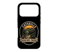 Catskills Hiking Crew Hiker Cat Lover Squad Group Gift Retro Case for iPhone 17 Pro