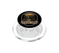 Catskills Hiking Crew Hiker Cat Lover Squad Group Gift Retro PopSockets PopGrip for MagSafe