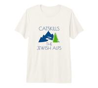Catskills The Jewish Alps Upstate New York Summer Camping Premium T-Shirt