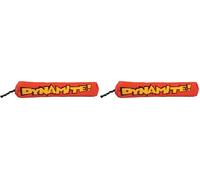 Catstages Dynamite Catnip Toy Fetch and Bat Toy for Cats, Green Magic Dynamite (Pack of 2)