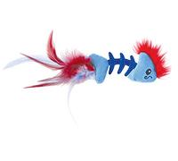 Catstages Feather Fish Bone Catnip Filled Cat Toy