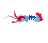 Catstages Feather Fish Bone Catnip Filled Cat Toy